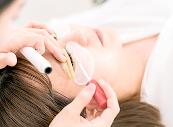 まつ毛パーマ 施術写真